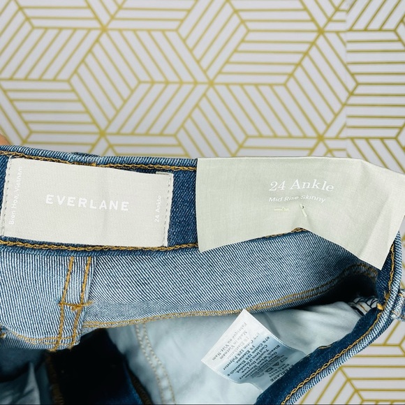 Everlane Mid Rise Skinny Ankle jeans - Picture 6 of 7
